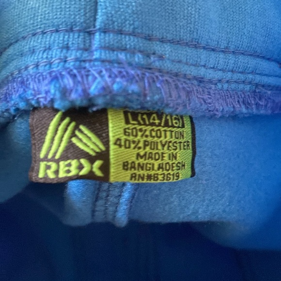 RBX Pants size L (14/16) approximately 37 inches long. Two pockets. - Picture 5 of 9